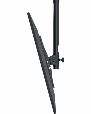 Soporte de Techo Universal Paramount PCM150 para Pantallas de 43″ a 90″+ / Capacidad de Carga 150 lb (68 kg) / Ajuste Vertical 39.59″ a 63.21″ / Rotación 360° / Inclinación +20°/-5° / Montaje en Techos Planos