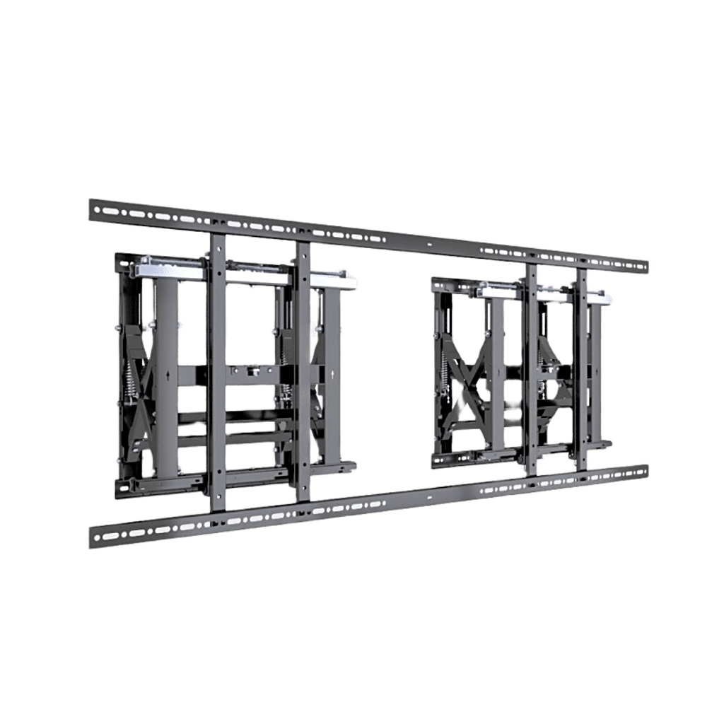 Soporte Estructural Modular para Pantallas | Altura Ajustable de 200 mm a 1600 mm | Ancho 600 mm | Profundidad 134 mm a 300 mm | Diseño Metálico| Compatible con Diferentes Tamaños de Pantallas |Soporta Formato Horizontal y Vertical. - Imagen 3