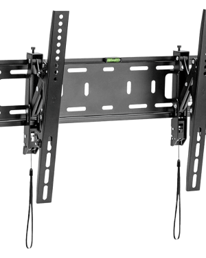 Soporte de Pared Universal Tilt Paramount / 37″ a 85″+ Displays / VESA hasta 600 x 400 mm / Capacidad 165 lb (74.8 kg) / Inclinación Ajustable +10°/-5° / Adaptadores Extensibles 5.2″ (132 mm) / Sistema Hook-and-Hang / Instala