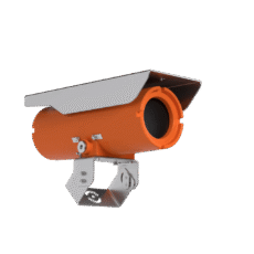 Cámara Fija Antiexplosión AI 4K / 8MP (3840x2160) / Lente Varifocal 3.9-10mm f1.5 / WDR 120dB / PoE+ / IP66 / Certificaciones ATEX IECEX cFMus / AI con Detección de Objetos / Dual SD hasta 512GB / Operación -50°C a +55°