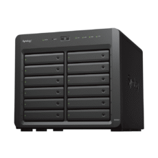 NAS Synology DiskStation DS2422+ | 12 Bahías | Expandible a 24 Bahías | Procesador AMD Ryzen Quad-Core | Hasta 32 GB DDR4 ECC | Caché NVMe SSD | Redes 10/25GbE | Compatible con Virtualización y Vigilancia.