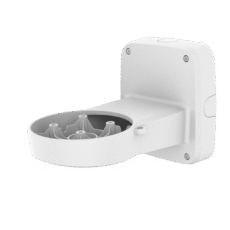 Soporte PTZ / Pared y Poste / Color Blanco / Aluminio / Carga Máxima 15 kg (33.07 lb) / Dimensiones 360x210x245 mm (14.17x8.27x9.65 in) / Diseño Reversible