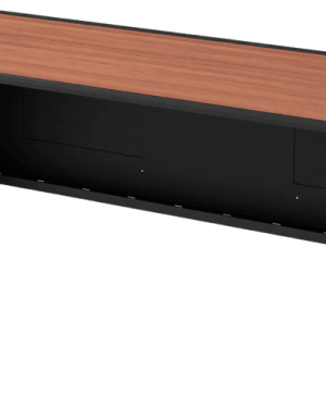 Consola de Control Axis | 72 Pulgadas | Estructura Modular Acero | Superficie Laminada Safeguard Edge | Gestión Integrada de Cables | Montaje Rack 19″ (Opcional) | Versa-Trak Monitores