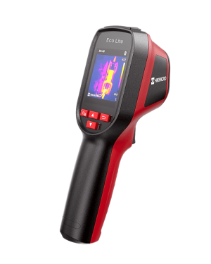 Cámara Térmica Eco Lite / Detector de 96 × 96 Píxeles / Medición de -20 °C a 550 °C / Autonomía 14 Horas / Diseño Compacto IP54 / Ideal para Hogar