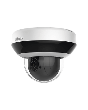 Mini Domo PTZ IP 2 Megapixel / 4X Zoom / H.265+ / 20 mts IR EXIR / WDR 120dB / PoE / IK10 / Exterior IP66 / Ultra Baja Iluminación / Micrófono Integrado / PoE