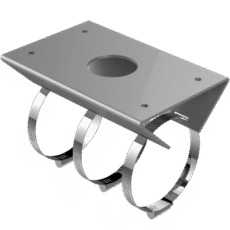 Montaje de Poste  para Exterior / Compatible con PTZ HIKVISION / epcom / HiLook