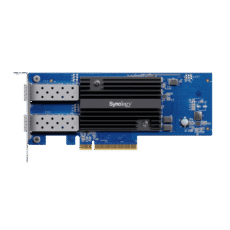 Adaptador de Red SFP+ de 10 GbE de Doble Puerto | Compatible con Synology | PCIe 3.0 x8 | Link Aggregation | Jumbo Frame 9 KB | Garantía de 5 Años.
