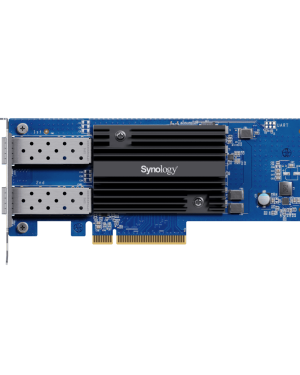 Adaptador de Red SFP+ de 10 GbE de Doble Puerto | Compatible con Synology | PCIe 3.0 x8 | Link Aggregation | Jumbo Frame 9 KB | Garantía de 5 Años.