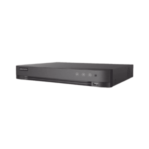 DVR 16 Canales TURBOHD + 8 Canales IP / 5 Megapixel Lite - 3K Lite / Salida Independiente HDMI - VGA / Audio de Dos Vías por Coaxitron / Reconocimiento Facial / ACUSENSE (Evista falsas alarmas) / 1 Bahía de Disco Duro / Salida de Video en Fu