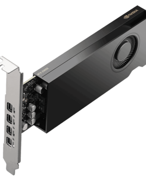 Tarjeta Gráfica Profesional NVIDIA RTX 2000 Ada Generation / 16 GB GDDR6 ECC / 2.816 CUDA Cores / 22 RT Cores / 88 Tensor Cores / PCIe 4.0 x8 / 70W TDP / 4x Mini DisplayPort 1.4a / AV1 Encode-Decode