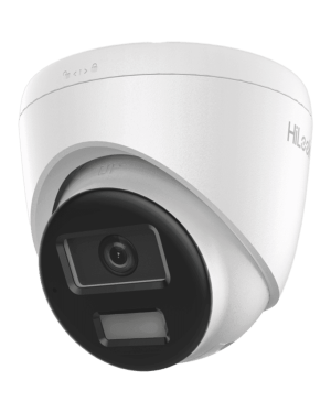 [Dual Light] Turret IP 4 Megapixel  / Lente 2.8 mm / 20 mts IR + 20 mts Luz Blanca / Micrófono Integrado / ACUSENSE Lite / Exterior IP67 / PoE / dWDR / H.265+ / ONVIF