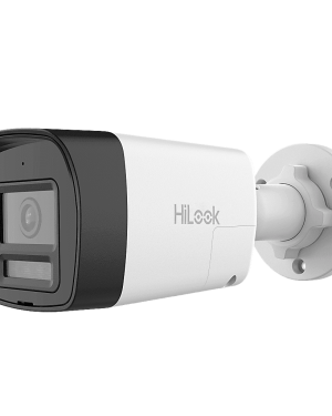 [Audio Bidireccional + Dual Light + ColorVu] Bala TURBOHD 3K (5 Megapixel) / Lente 2.8mm / 30 mts IR EXIR + 20 mts Luz Blanca / Micrófono y Bocina Integrado / Exterior IP67 / Metal / dWDR