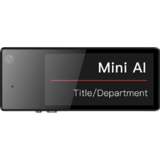 Body Camera en placa de identificación / Grabación 1600 * 1200p / Pantalla de tinta 2.13 in / Memoria Interna 64GB / Wi-Fi