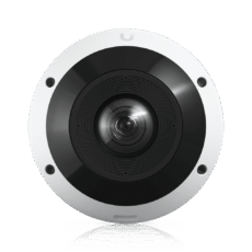 UniFi G6 Pro 360 – Cámara Panorámica 12 MP PoE, Resistente a la Intemperie y Antivandálica con Cobertura de 360°, Zoom, Giro e Inclinación Digitales, y Visión Infrarroja Inteligente