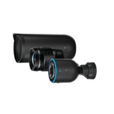 UniFi Protect AI DSLR – Cámara 4K PoE+ para Interior/Exterior con Sensor de Alta Sensibilidad, Lente Fija Gran Angular de 17 mm y Analítica Avanzada por IA