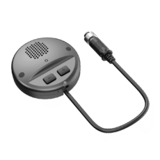 Accesorio para Audio de 2 Vías /  Compatible con DVR Móvil HIKVISION / Conector Tipo Aviación / Micrófono y Altavoz Integrados