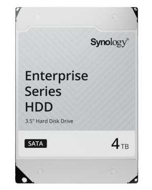 Disco Duro SATA de 3,5″ Serie Plus / Capacidad 4TB / Interfaz SATA 6 GB/s / Tecnología CMR / MTBF de 1,2 Millón de Horas / Carga de Trabajo de 180 TB/año / Compatible con Synology DSM
