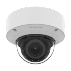 Cámara Domo AI IR 5MP / Motorizado Varifocal 3.3~9.3mm / Doble NPU / Análisis Inteligente / WDR 120dB / IR 50m / IP52 IK10 / PoE / Wisenet 9