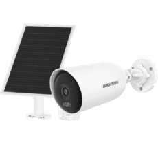 Kit Solar IP All in One / AOV / Bala IP 4 Megapixel / Lente 2.8 mm / Panel Solar + Batería de Respaldo de Litio (9000 mAh) / Conexión 4G / Audio de Dos Vías / IP65 / Micro SD