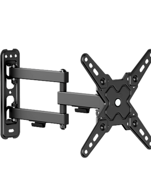 Soporte de Pared Articulado para Pantallas o Monitores | Compatibilidad VESA 75×75 – 200×200 / Hasta 43 Pulgadas | Capacidad Máxima de Carga 20 kg | Fabricado en Acero