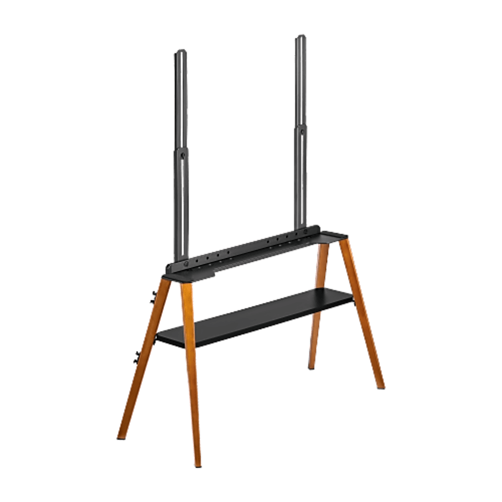 Soporte de TV Easel Studio TV Floor Stand | Compatible VESA 200x200 a 600x400 | Para Pantallas de hasta 75 Pulgadas | Capacidad de Peso 40 kg | Altura Ajustable 905-2590 mm | Incluye Cable Anti-Caída