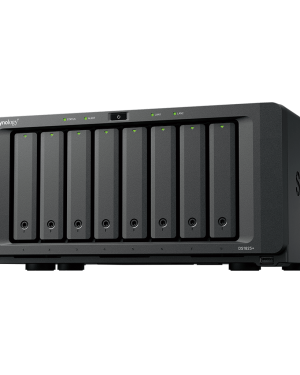 NAS DiskStation DS1825+ | 8 Bahías | AMD Ryzen V1500B | 8 GB DDR4 ECC | Hasta 2,239 MB/s Lectura | 2 Puertos 2.5GbE | Expansión PCIe 3.0 | Compatible con 10GbE y 25GbE | Caché SSD M.2 | Synology DSM.