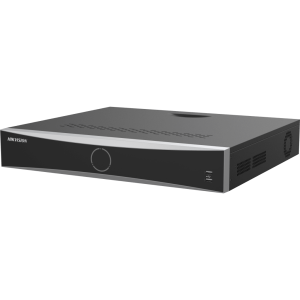 [Acusearch] NVR 12 Megapixel (4K) / 32 canales IP / AcuSense (Evita Falsas Alarmas) / Reconocimiento Facial / 4 Bahías de Disco Duro /  HDMI en 4K / Alarmas I/O
