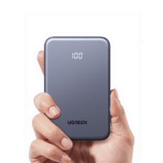 Banco de Energía Portátil 10000mAh / 20W Máximo / Puerto USB-C PD3.0 PPS / Puerto USB-A 22.5W / Batería Polímero de Litio / Pantalla Digital / Carga Rápida 3 Horas / Protocolos Múltiples / Protección