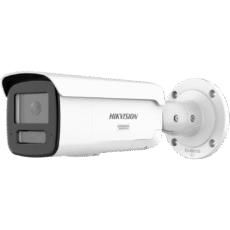 [Dual Light + ColorVu 3.0 + HikAI] Bala IP 4 Megapixel / Lente 4 mm / 60 mts IR + Luz Blanca / Exterior IP67 / Estrobo Azul y Rojo / WDR 130 dB / ACUSENSE 3.0 / Metal / NEMA 4X / ACUSEARCH