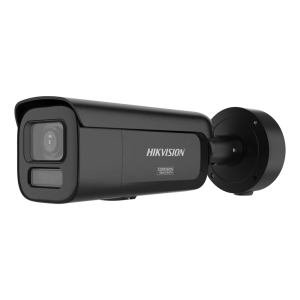[Dual Light + ColorVu 3.0 + HikAI] Bala IP  4 Megapixel / Lente Mot. 2.8 a 12 mm / 60 mts IR + Luz Blanca / Exterior IP67 / WDR 130 dB / ACUSENSE 3.0 / Microfono Integrado / Metal / NEMA 4X / ACUSEARCH
