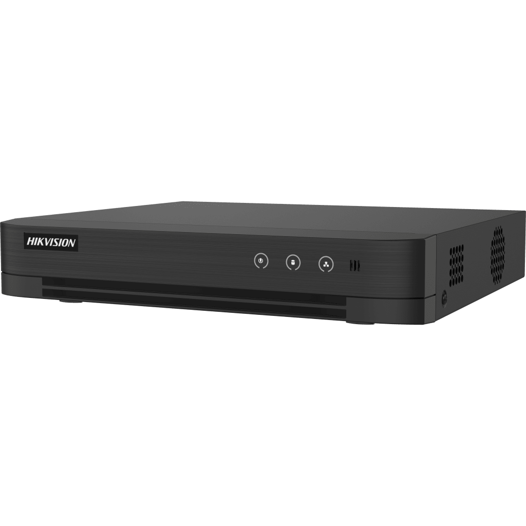 DVR 16 Canales TURBOHD + 8 Canales IP / 5 Megapixel Lite - 3K Lite / Audio de Dos Vías por Coaxitron / ACUSENSE (Evita falsas alarmas) / 1 Bahía de Disco Duro / Salida de Video en Full HD