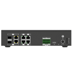 Terminal Server para Tráfico Inteligente / 8 Canales Hasta 20MP / 8TB HDD / 4 Puertos Ethernet 100M + 2 Puertos Gigabit / Exterior IP67 / Protocolos H.264-H.265 / Gestión de Tráfico y Video