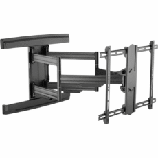Soporte de Pared Articulado para Pantallas 37" a 85" / Extensión 800 mm / Capacidad de Carga 69.9 kg / Gestión Integrada de Cables / Patrones VESA Múltiples / Inclinación con Bloqueo