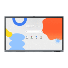 Pantalla Interactiva WAFX-P Series 65" 4K UHD / Android 15 EDLA / Octa-core CPU / 48MP Cámara Integrada / 8 Micrófonos Far-Field / 50 Puntos Touch IR / Wi-Fi 6 / 16GB RAM / 128GB Almacenamiento / Bocina 20W