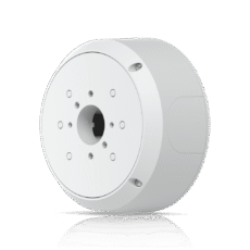 Camera Junction Box – Caja de Conexiones Antimanipulación en Color Blanco para Cámaras UniFi Protect Bullet, Dome y Turret