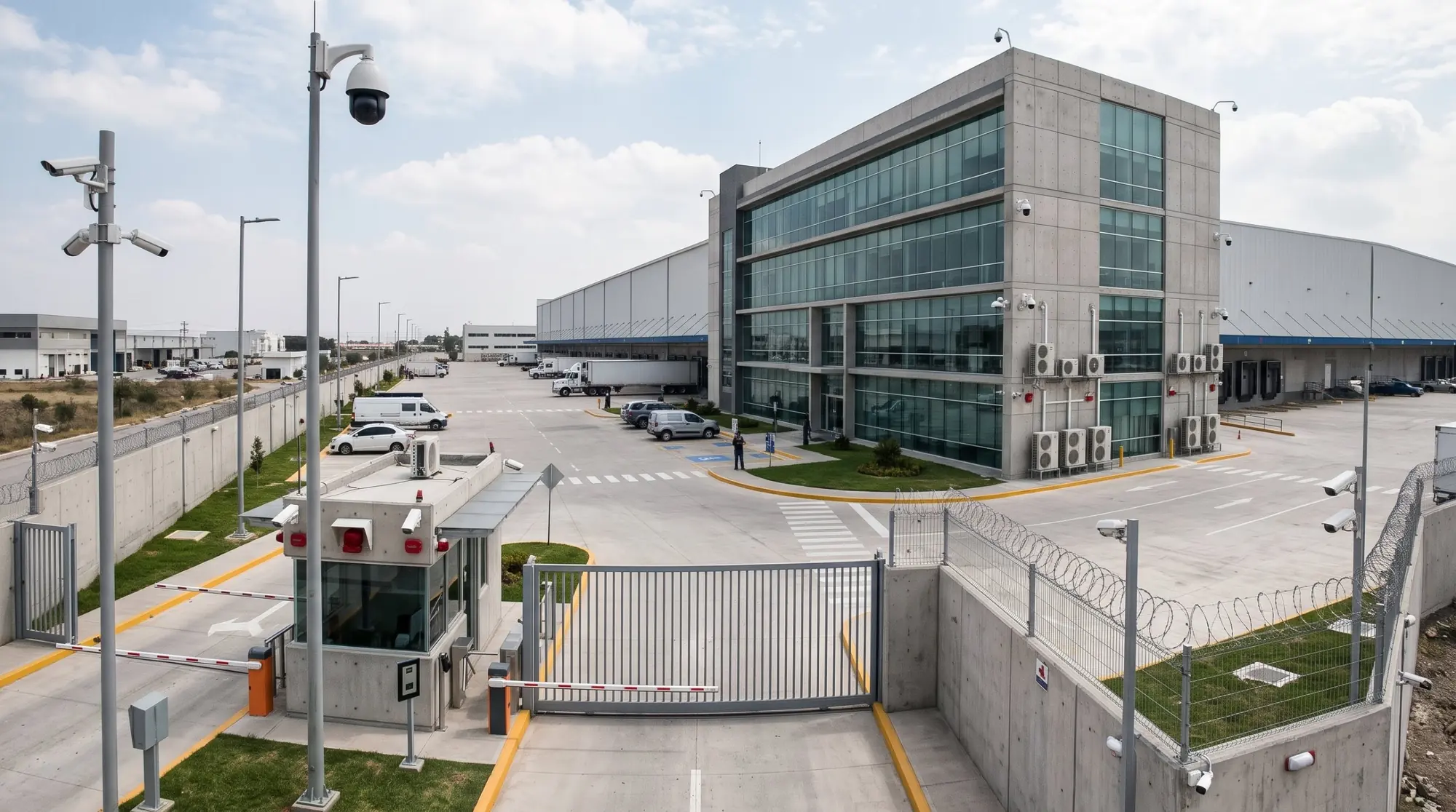 Soluciones de seguridad para transporte y logística